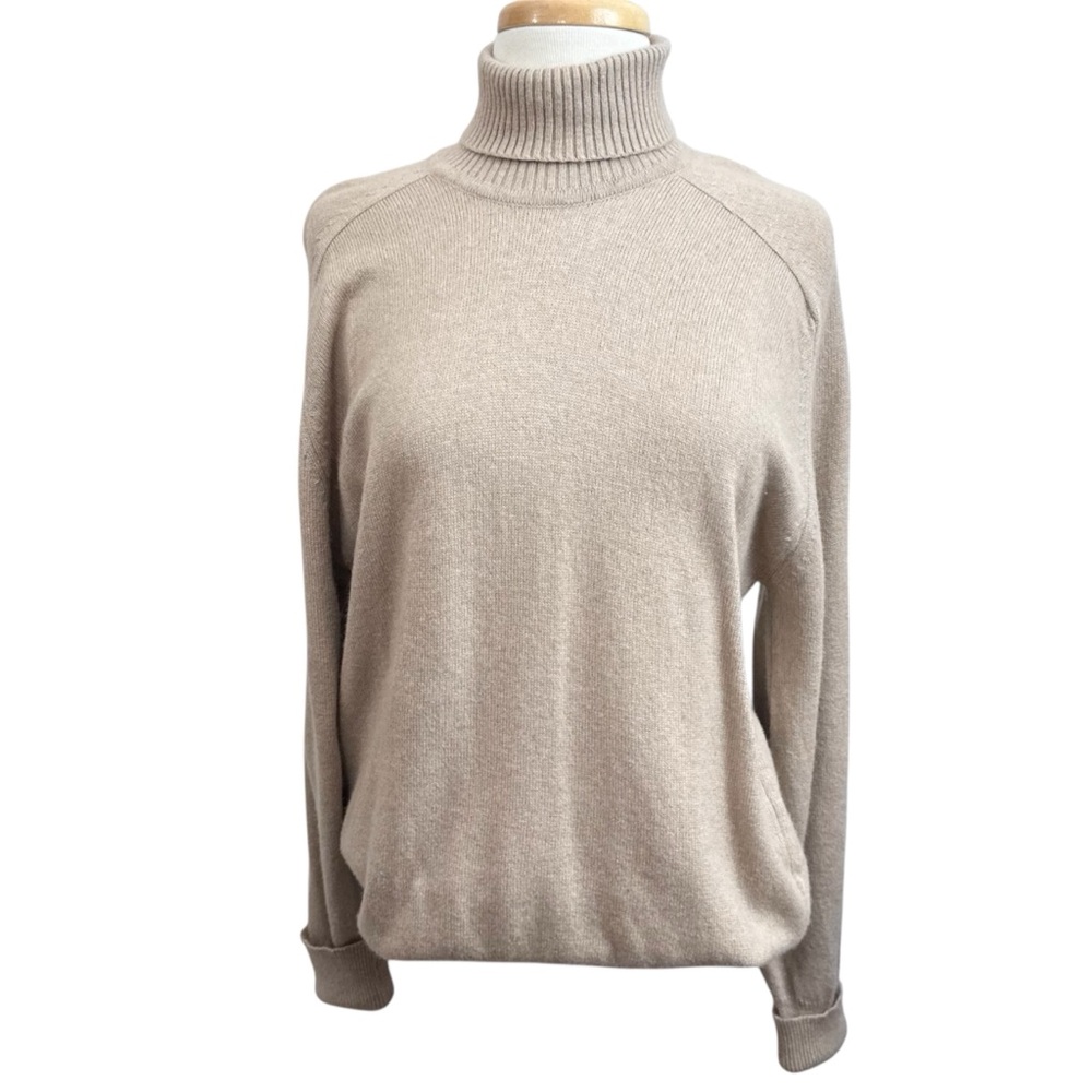 70’s Thane Cashmere Blend Turtleneck Sweater Mens Large